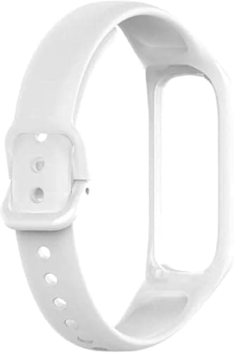 For Samsung Fit 2 White Silicon Strap Watch band