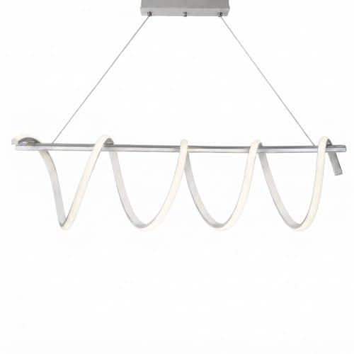 Horizontal Spiral LED Chandelier – Spiral Ceiling Light Module | Balanced Lighting for Home and Office Light fixture