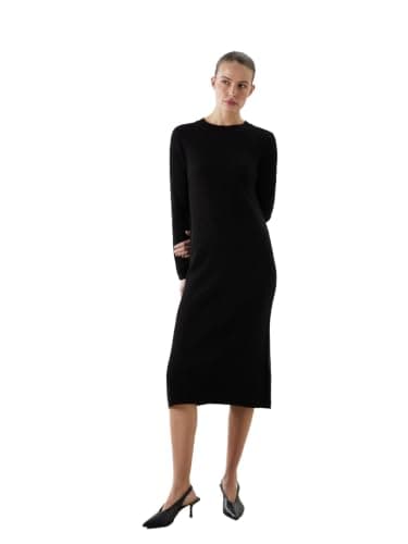 LC WAIKIKI Woman Crew Neck Knit Dress