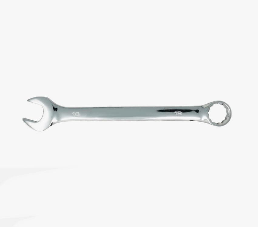 مفتاح بلدي مشرشر يمين وشمال الصلب المغليف غير قابل للصدأ - (مقاس 18 بلدى مشرشر ، كود : 9593) - من KaberTrade