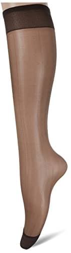 Silvy womens Voile Knee-High Knee-High Socks