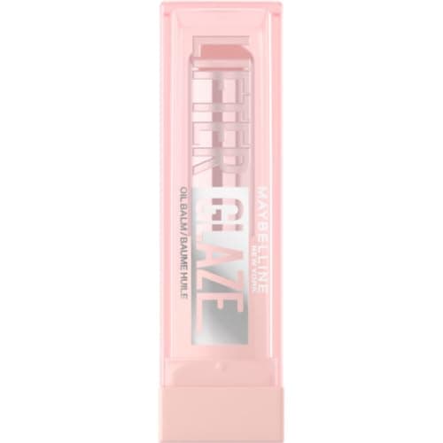 Maybelline New York Lifter Glaze Oil 009 Latte Crush Lip Balm - Up to 24 Hours Hydration - With Shiny Pigments - 3g