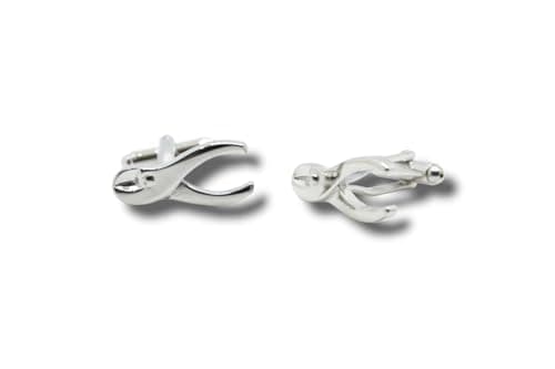 Marco Capelli Stainless Steel Cufflinks For Men Pincer Cuff link