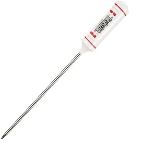 Digital Kitchen Thermometer: measure the temperature of foods, liquids and grilled meat accurately, exclusively available in Al-Israa (White)