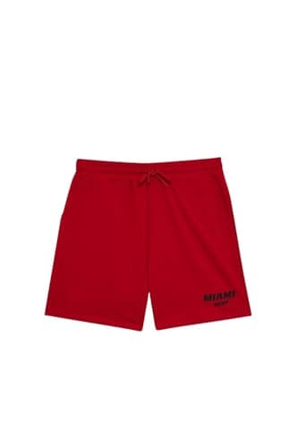 DeFacto Man Fit Standart Fit Knitted Bottom Knitted Short,Red XL Clock