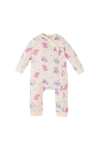 DeFacto Baby Girls Regular Fit Bike Neck Knitted Overalls E6045A5 Overalls (pack of 1)