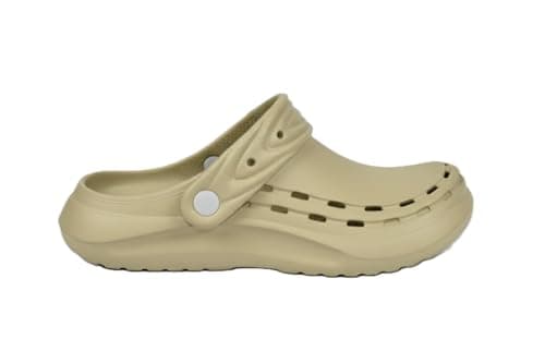 TITAN Men's Project Z Slipper | Ultra Durable EVA Shockproof | Comfortable Ventilated Clogs & Slingback Strap Sizes 42-45 | Perfect for Hiking, Beach, Work Shoes