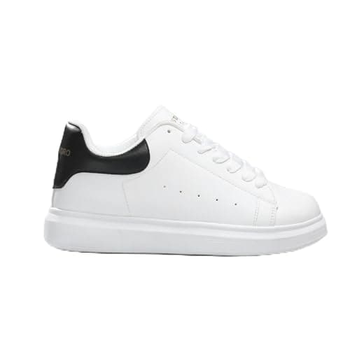 Testa Toro Men Lightweight Casual Sneaker With Flexible Sole, Cushioned Comfort, And Sleek Plain Design K1 Shoes