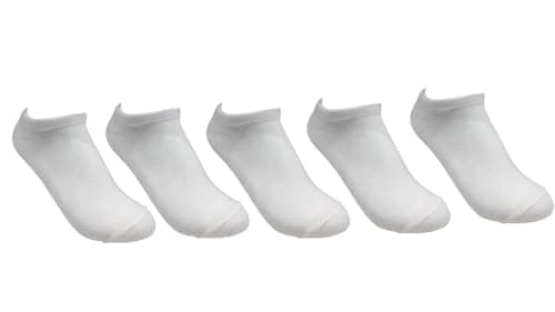 MADYOS closed shoes for women, 4cm casual closed shoe with rubber sole, BLACK, 40 EU Socks