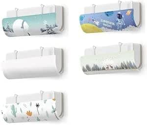 Rishlin Retractable Air Conditioner Deflector, Air Conditioner Direction Deflector for Prevent Direct Flow, 84 x 23 x 0.5 cm