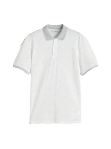 LC WAIKIKI Man Polo Neck Patterned Pique Men's T-Shirt