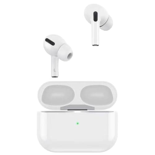 Wireless Bluetooth Earbuds Noise Cancelling Touch Control New Generation - Wireless In-Ear Headphones Compatible with All Phones (White, Pro 2)