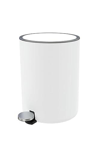 Primanova Lenox 5 Lt Pedal Bin White