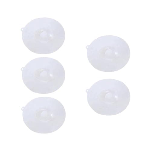 5-Piece Silicone Stretch Lids Set Reusable Multi-Size Airtight Bowl Covers