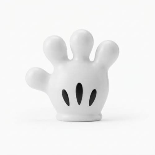 Silicone Hand Shape Toothbrush Holder Wall Mount Pen & Cable Organizer