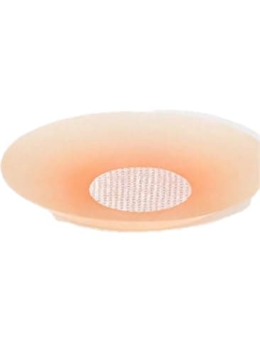 Sticky Bra Push Up Invisible Adhesive Bra Backless Strapless for Large Breast Lift Nipple Covers for Wome Sticky Adhesive BacklessBra Plus Size (Pink-1Pair, 6.5cm-One Size) Breast petal