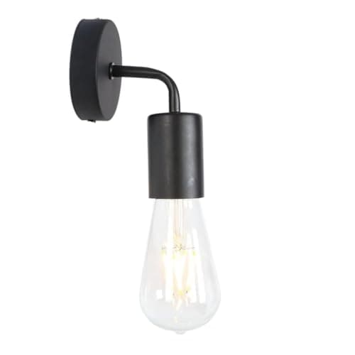 Generic Abalek 1 Bulb Without Bulbs 15x15x15cm Black Light fixture
