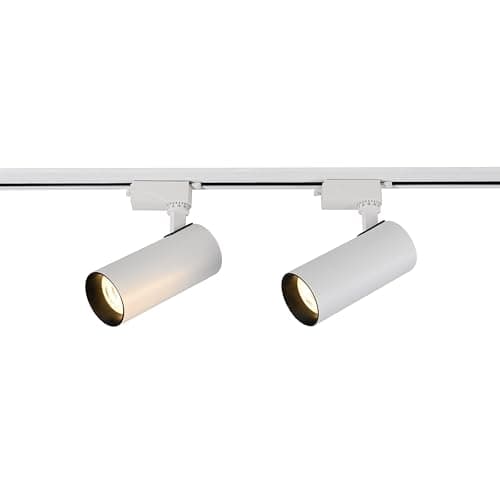 El Rawda High-Quality 30W Track Spotlights, Pack of 2 Warm Light LED Ceiling Track Lights, Durable & Energy-Efficient Lighting for Home, Showrooms, and Commercial Use Light fixture