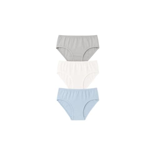 Womens Set of Midi Pack of 3 Multicolors, Classic Panties Underwear for Women Underpants