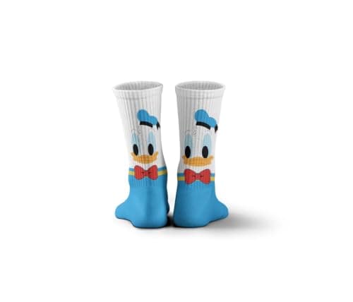 Havana Socks Bowtie Duck Socks H-WITD | Crew Length, Cotton Blend, Breathable, Comfortable
