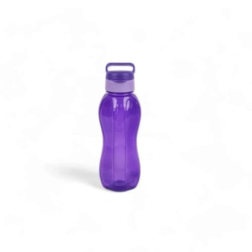 600ml Juice Bottle, Leakproof Water Bottle, Food-Grade PP5, BPA-Free Reusable Drinking Bottle, Easy to Clean, Refrigerator Safe, Portable for School, Work, Gym & Travel. (Purple)