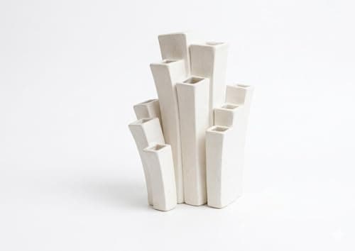 Home Care E-806 Modern Multi-Shape Vase Premium Decorative Vase with Artistic Multi-Shape Design for Contemporary Spaces