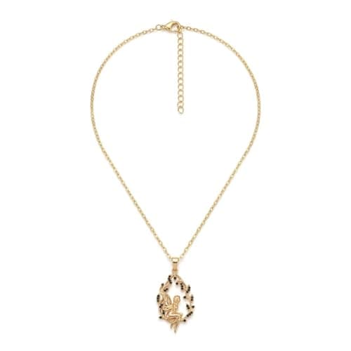 Gold Plated Pendant Necklace for Women - Fashion Design Fashion Jewelry for Women