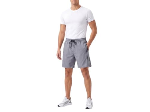 CAESAR Mens Men's waterproof beach shorts with side zippers and print Men's waterproof beach shorts with side zippers and print