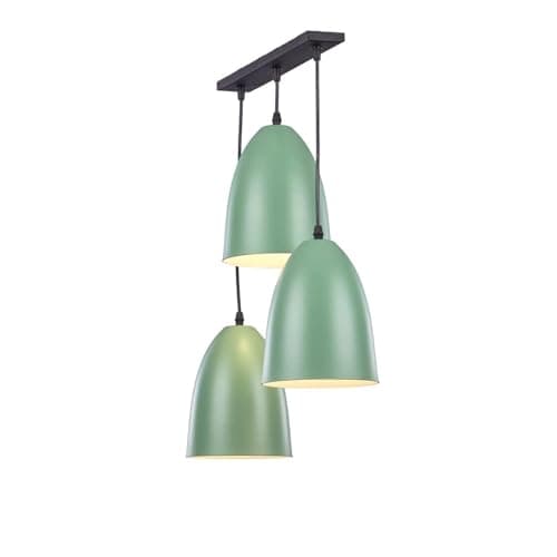 M2Gn3 High Quality, Modern Design Ceiling Lamp, For Living Room, Bedroom, Or Hall - Green