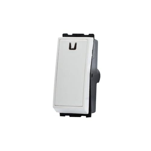 Sanshi Sharm White Single Switch Modern Deviator Switch | Switch Modern Deviator Switch Electronic switch