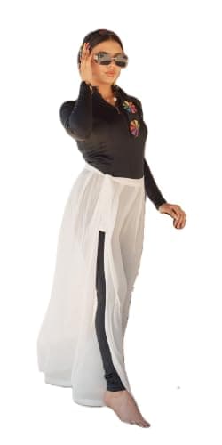 Mila Cash Mayo Women’s Swimwear Wrap with Tie – Chiffon Cover‑Up Skirt for Burkini & Beachwear, Modest Fashion Gift for Summer, Pool & Occasions | كاش مايوه للبحر و الصيف