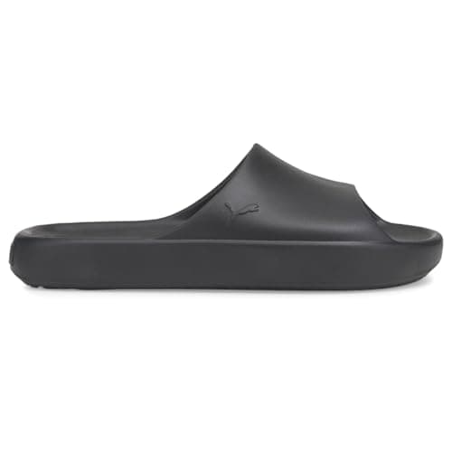 PUMA Men's Shibui Cat Slide Sandal, Puma Black, 44.5 EU