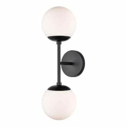 Generic Abalek 2 Bulb Without Bulbs 35x20x35cm Black