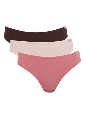 DeFacto Womens Casual Brazillian Underwear Package Slip Slip (pack of 1)