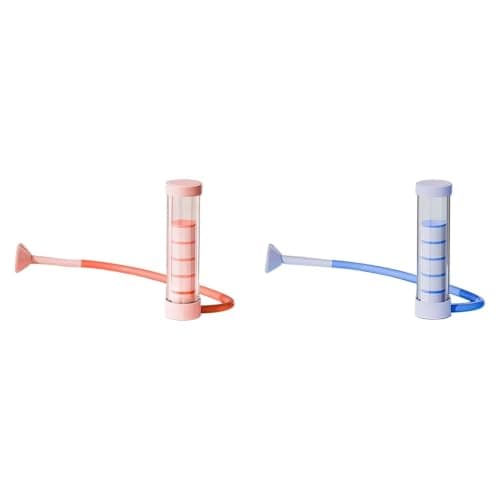 Adjustable Resistance Breathing Exercise Device with Tube and Mouthpiece