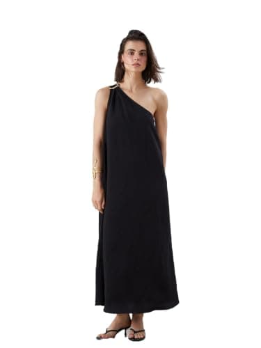 LC WAIKIKI Woman One Shoulder Modal Blend Dress