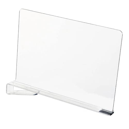 Clear Acrylic Shelf Divider for Closet Organizers Clothes Bags and Shoes
