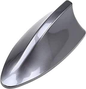 Ariel Radio - Antenna Signal - Ariel Antenna for Car Auls Shape Fin Shark - Ariel for Car - Antenna for Car - Color Grey - From - SAcar
