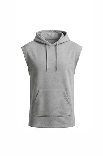 JIL Mens MEN SLEEVELESS HOODIE Classic (pack of 1) Shirt