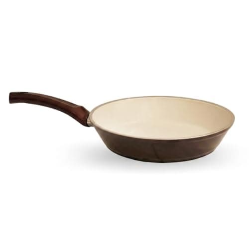 Queen Egypt Neo-Granite 24cm Non-Stick Fry Pan Skillet with Ergonomic Stay-Cool Handle PFOA-Free Ideal for Frying Sautéing and Family Meals Saute fry pan