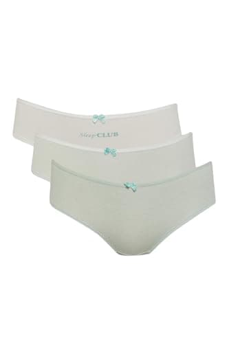 DeFacto Womens Casual Hipster Underwear Package Slip Slip (pack of 1)