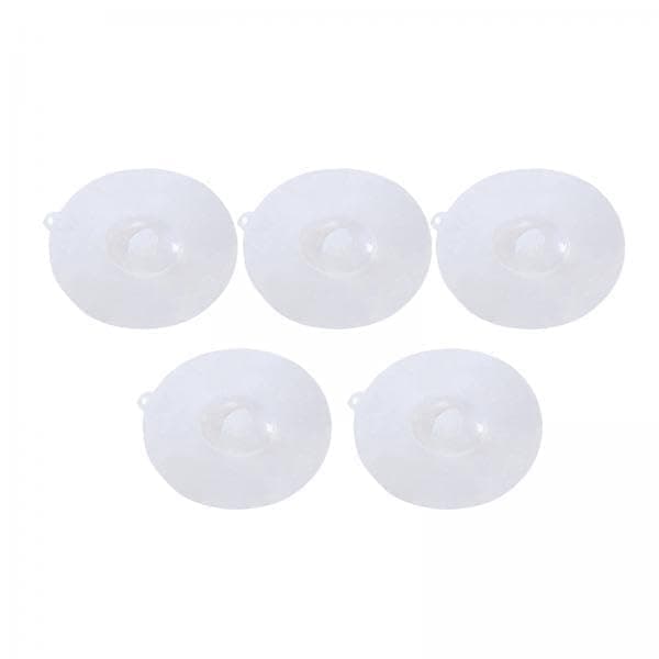 Silicone Stretch Lids 5 Pack Reusable Flexible Covers for Bowls and Cups
