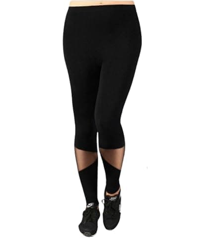 MEZA Women's Stretch Leggings, New Exclusive Sheer Chiffon Design, Wrinkle and Shrinkage Resistance, High Waist, Enhances Body Shape, Suitable for Daily Use Pants