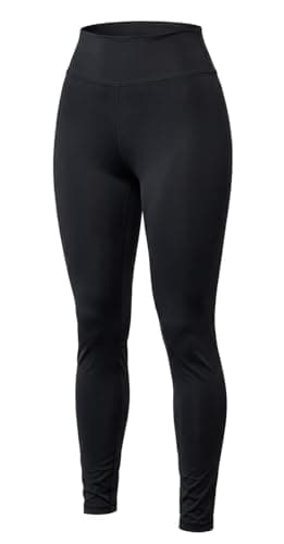 Women's High Waist Leggings, Black, Slim Fit, Yoga Workout Tights, High Material Made for Hard Workouts