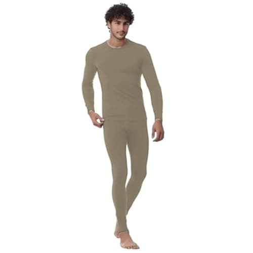 Cottonil Mens Cottonil Interlock thermal (Inner fluff) set for men thermal set (pack of 2)