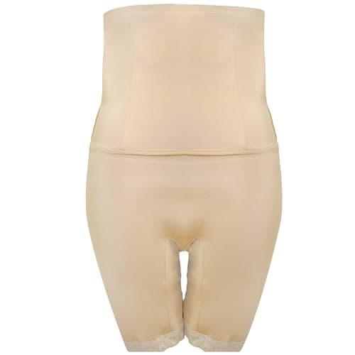 Lasso Womens Double Layer Support High Waist Short Corset Shapewear Bodysuit Undergarment thigh slimmer