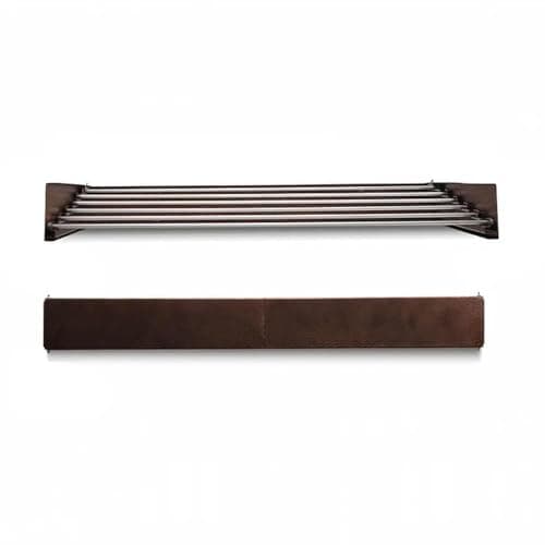 N.S STEEL NS Folding Clothes Drying Rack Wall Mounted Magic Retractable Drying Rack Capacity 30kg Length 120cm with Wall Mold and Long Screwdriver (120cm Copper)
