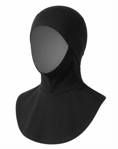 Women Full Bandana Neck Cover Under Hijab Slip On Comfortable Apparel head neck covering