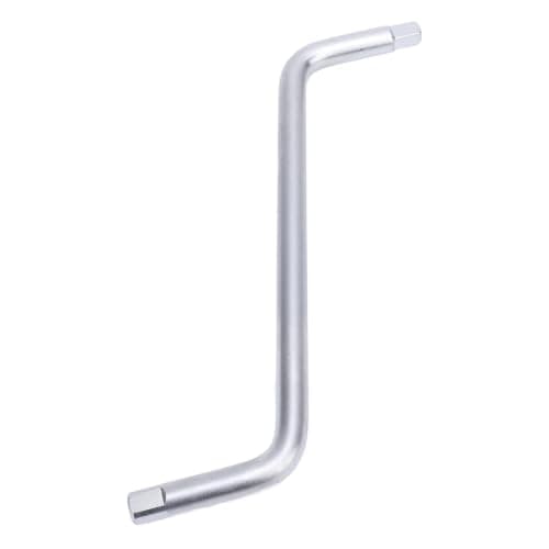 S-Shape Hex Allen Key Wrench, Double-Ended Steel Tool LOKYBOY | Chrome Finish, Dual Hex Ends, S-Bend Design, Hard-Reach Access, Durable Steel