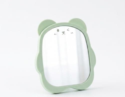 Cosmetic Mirror for Girls and Women, Perfect for Makeup, Decorate and Brighten Up Your Decor with Bright Colors (Light Green) Home mirror